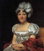 Jacques-Louis  David Portrait of Marguerite-Charlotte David oil on canvas